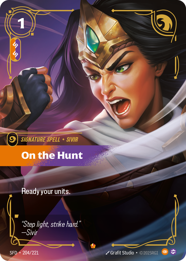Riftbound Spell: On the Hunt