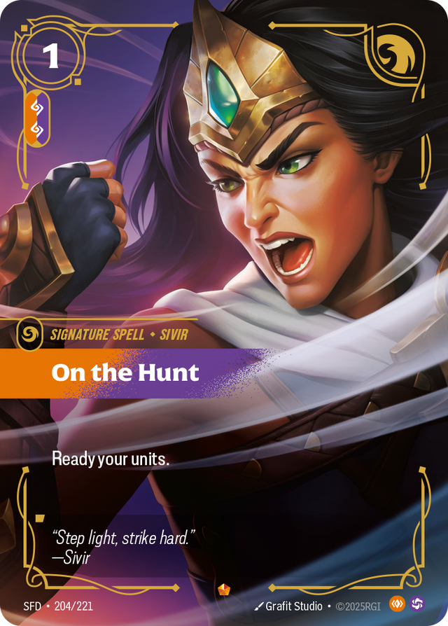 Riftbound Spell: On the Hunt