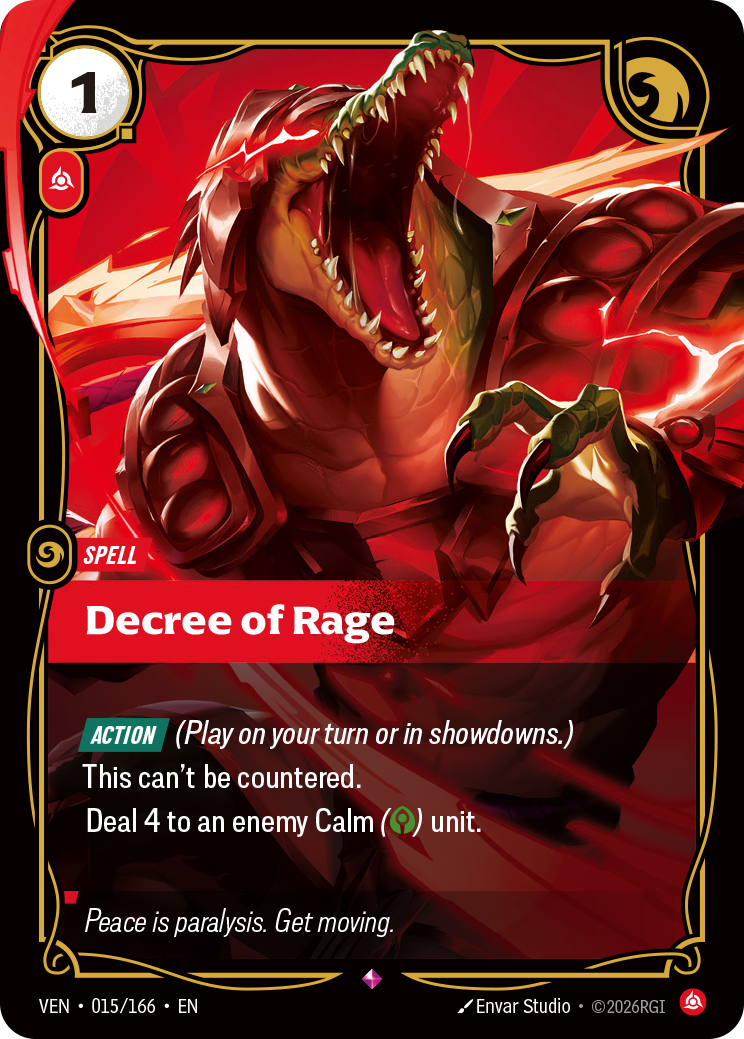 Riftbound Spell: Decree of Rage