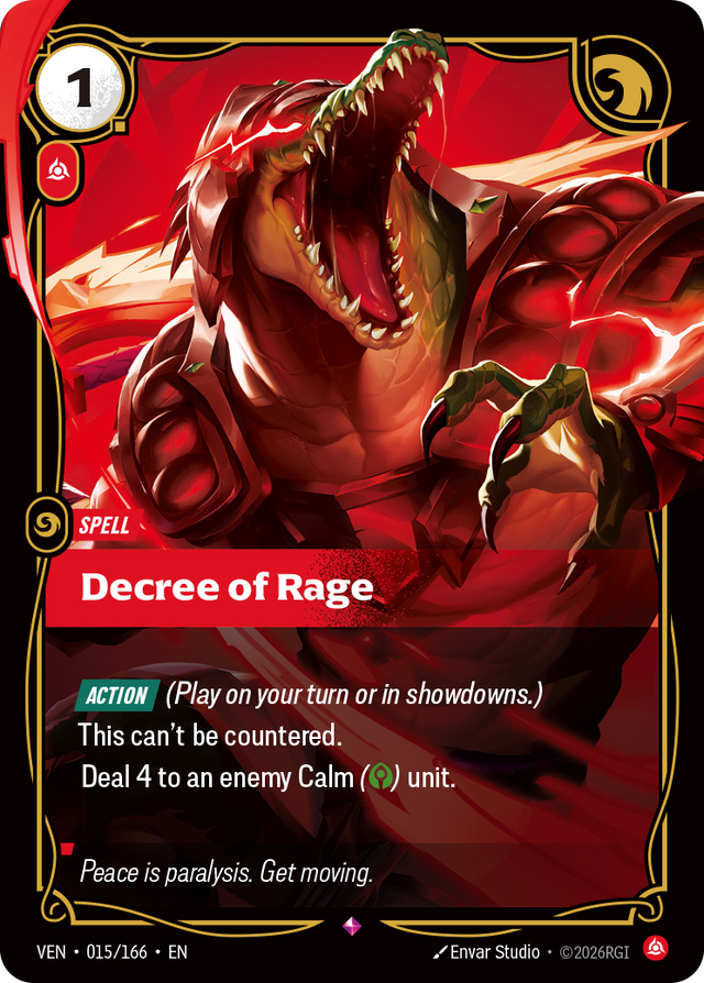 Riftbound Spell: Decree of Rage