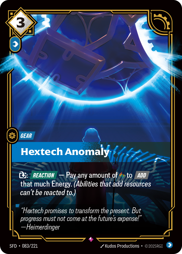 Riftbound Gear: Hextech Anomaly