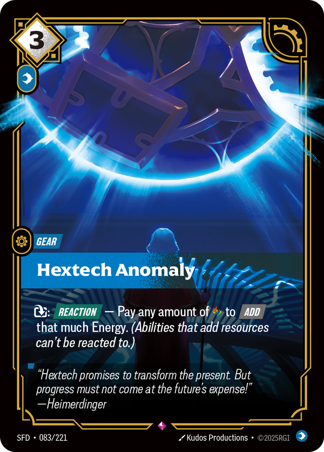 Riftbound Gear: Hextech Anomaly