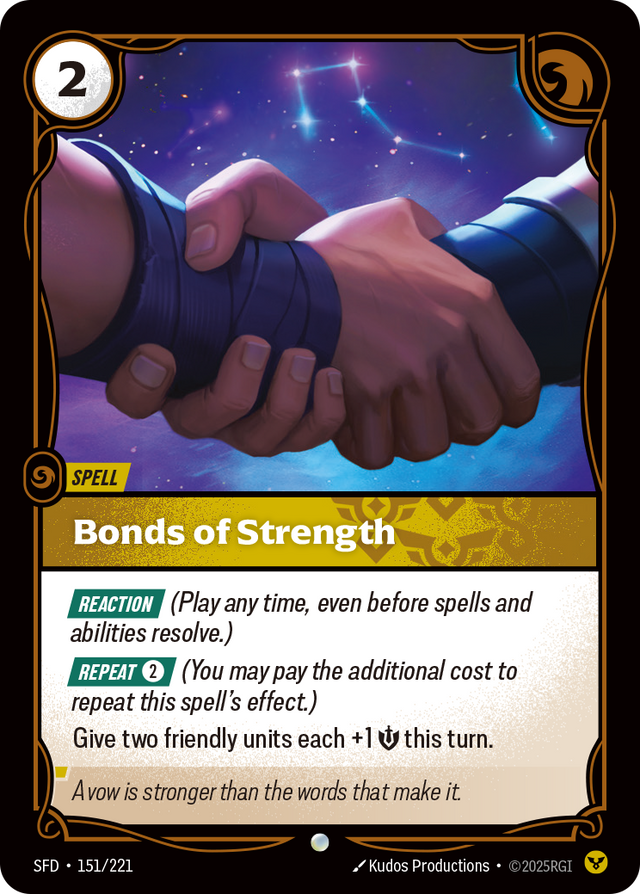 Riftbound Spell: Bonds of Strength
