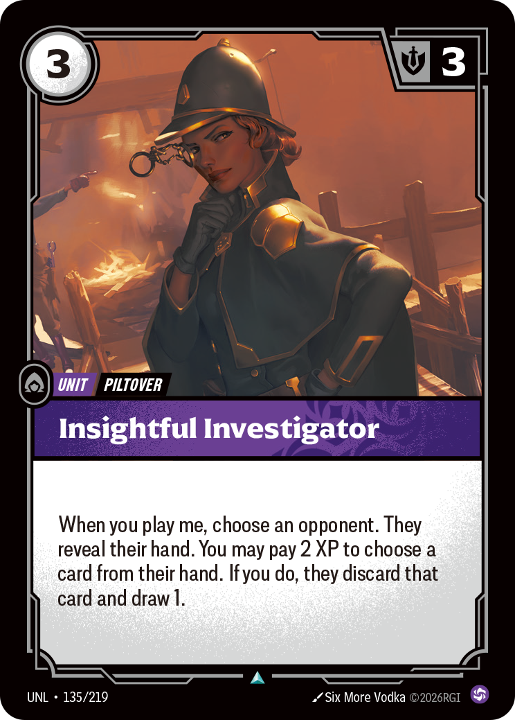 Riftbound Unit: Insightful Investigator