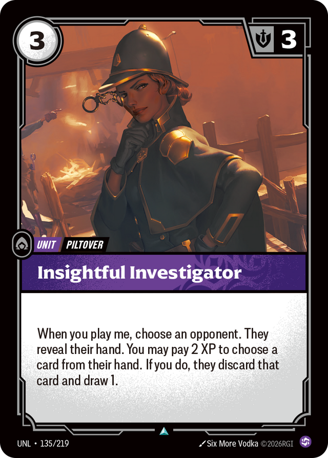 Riftbound Unit: Insightful Investigator