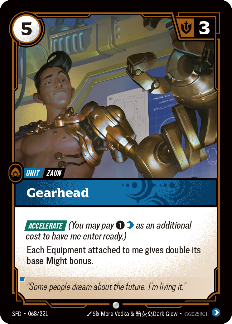 Riftbound Unit: Gearhead