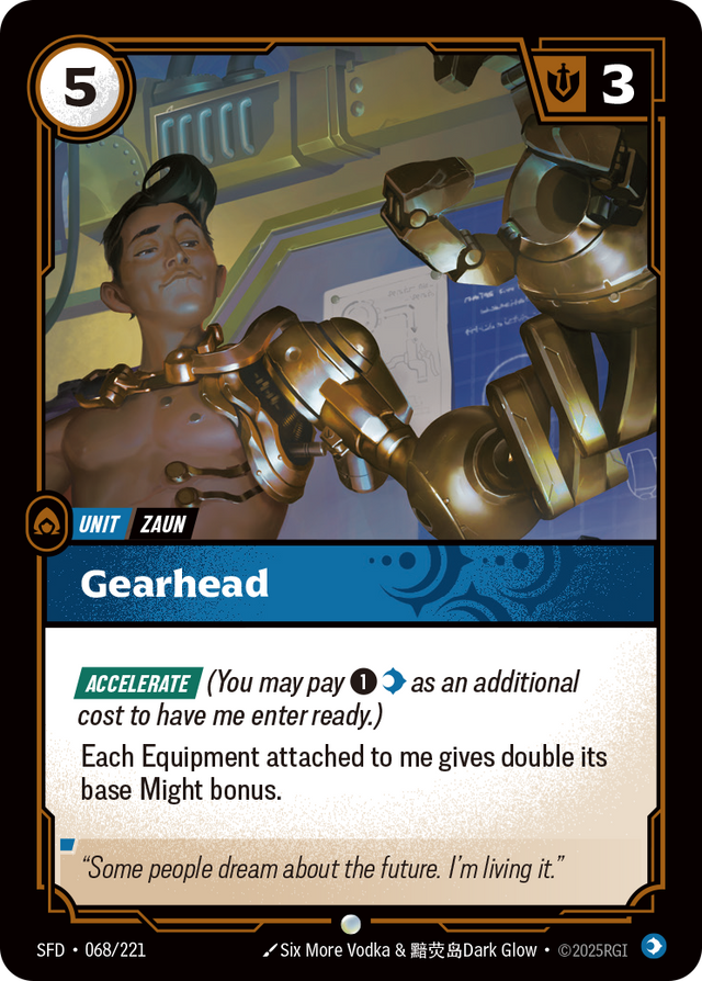 Riftbound Unit: Gearhead