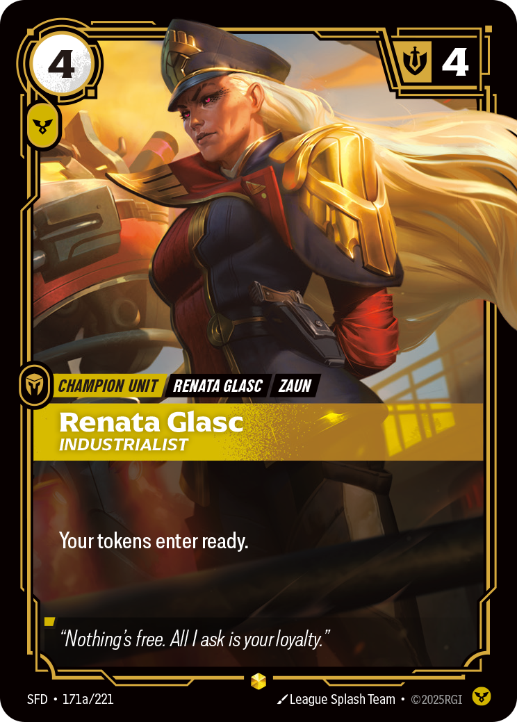 Riftbound Champion Unit: Renata Glasc