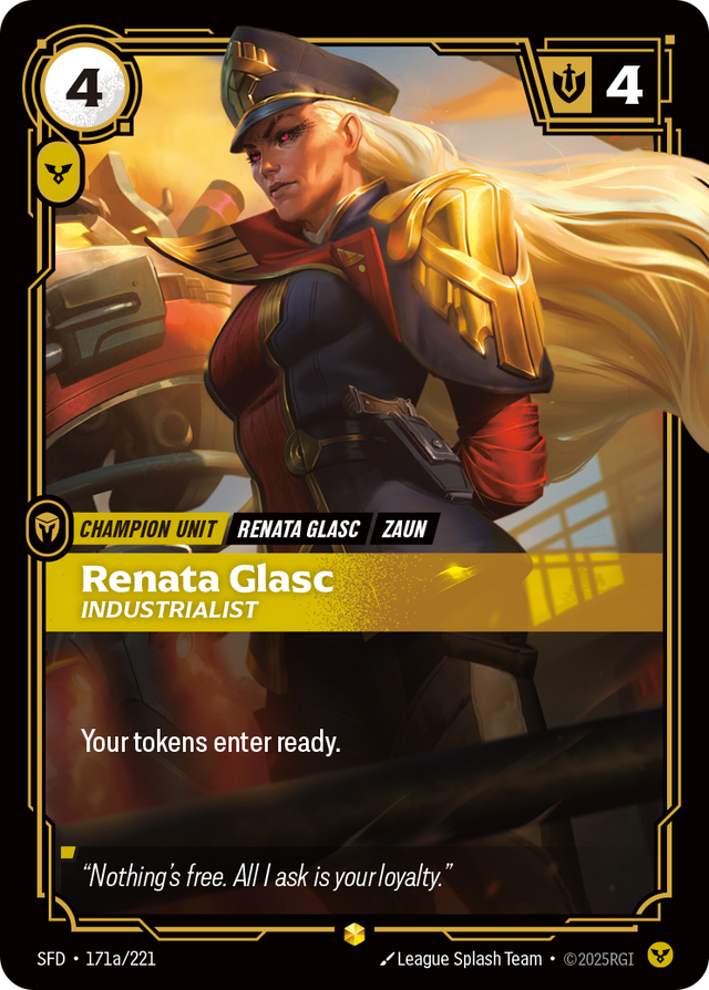 Riftbound Champion Unit: Renata Glasc