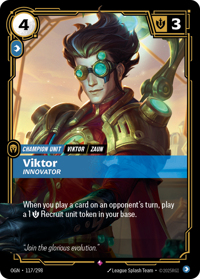 Riftbound Champion Unit: Viktor