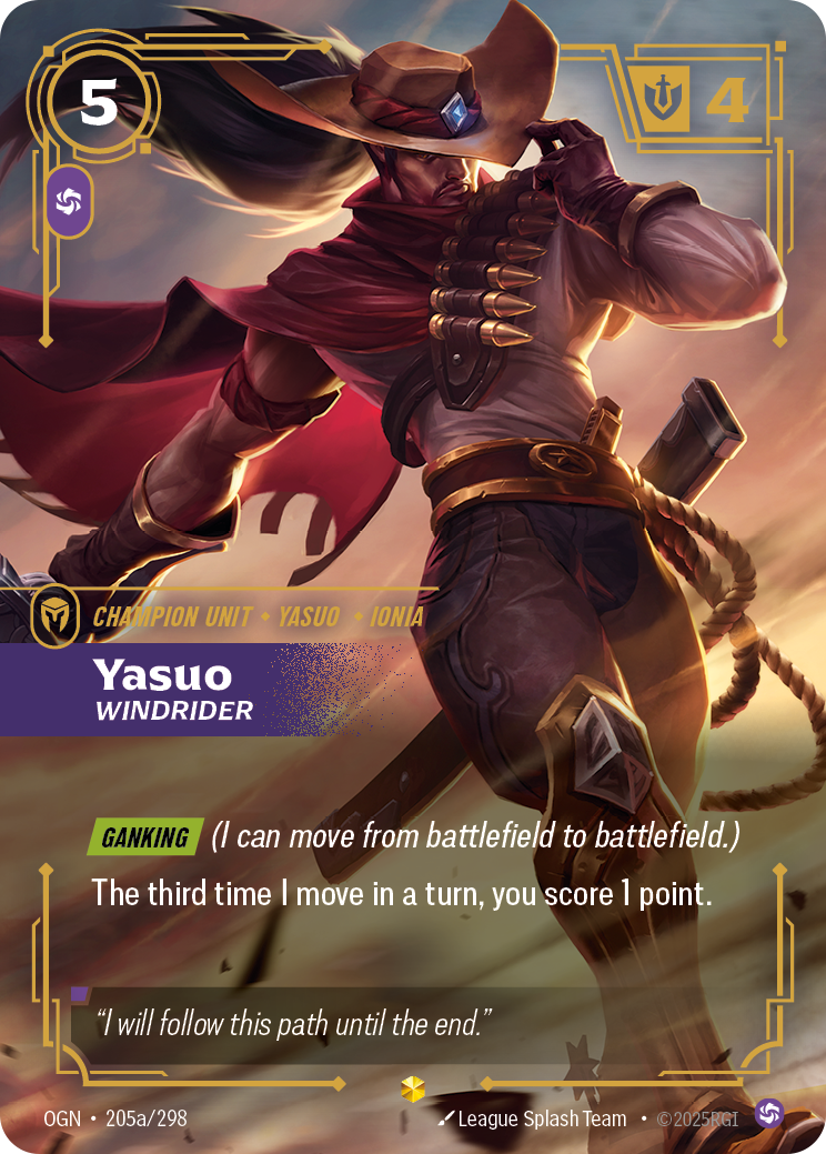 Riftbound Champion Unit: Yasuo