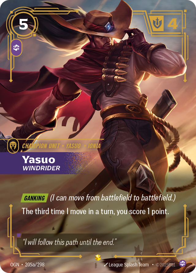 Riftbound Champion Unit: Yasuo