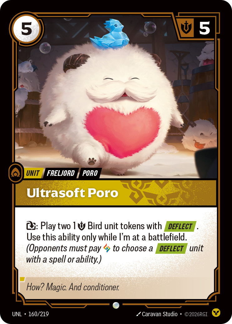 Riftbound Unit: Ultrasoft Poro