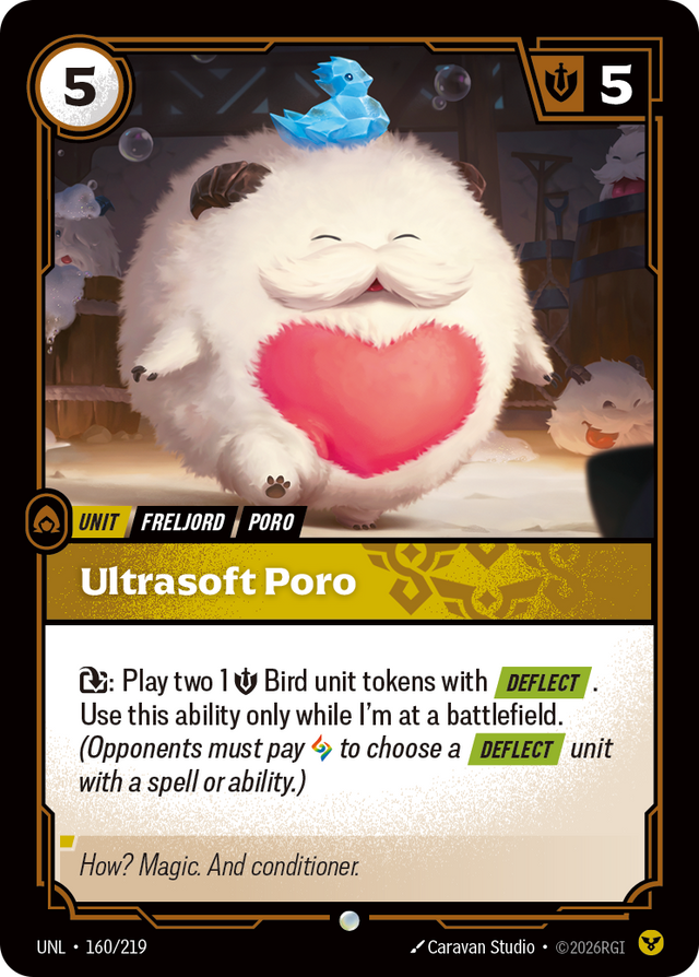 Riftbound Unit: Ultrasoft Poro