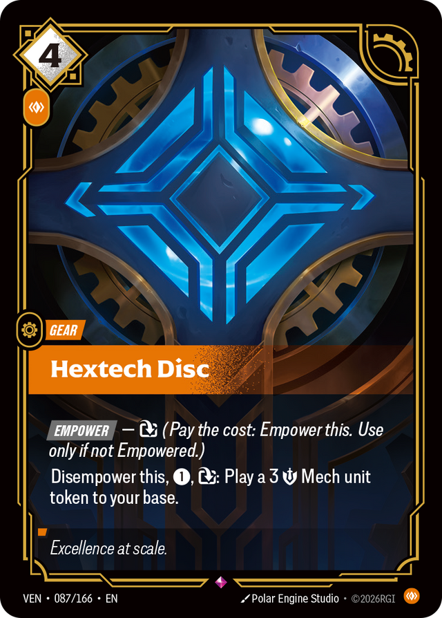 Riftbound Gear: Hextech Disc