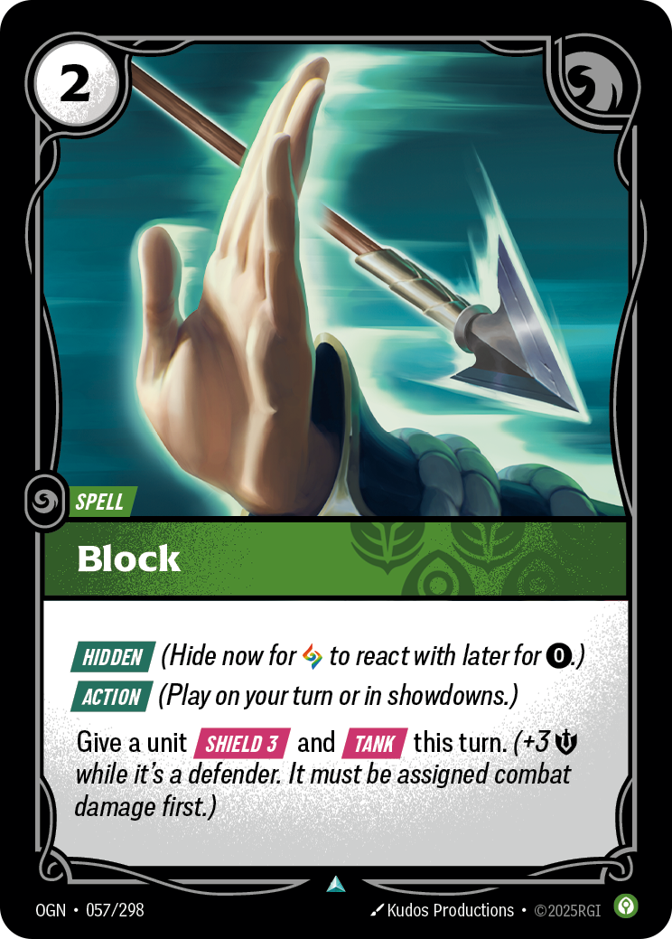 Riftbound Spell: Block