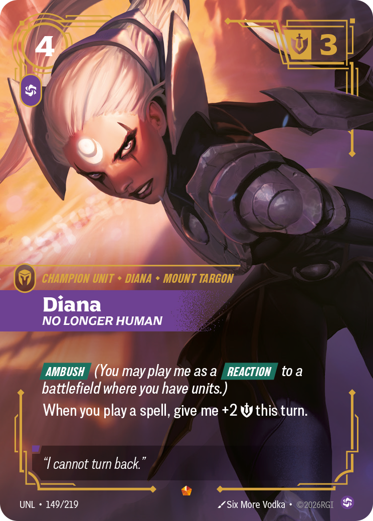 Riftbound Champion Unit: Diana
