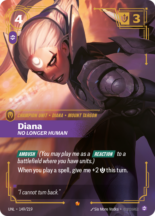 Riftbound Champion Unit: Diana