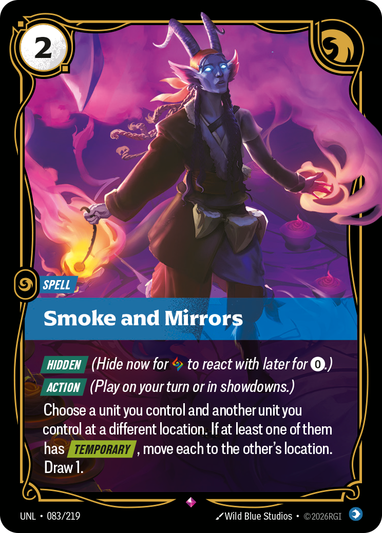 Riftbound Spell: Smoke and Mirrors