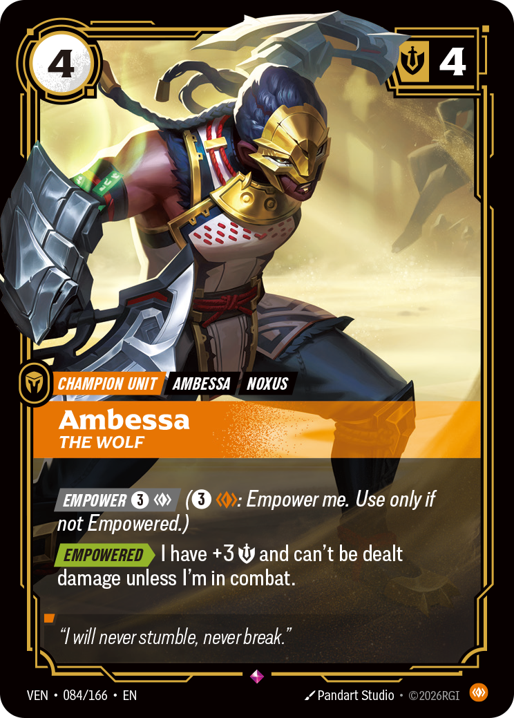 Riftbound Champion Unit: Ambessa