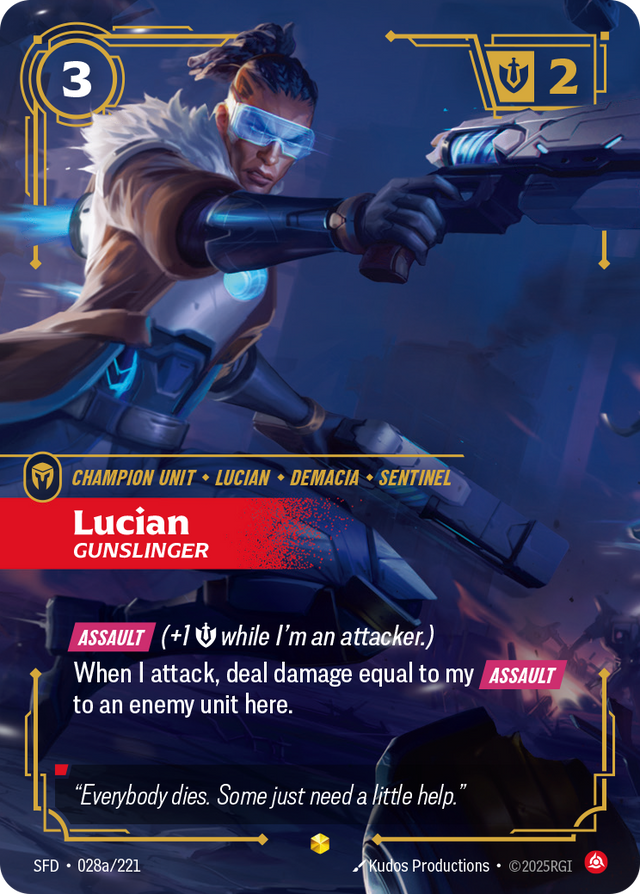Riftbound Champion Unit: Lucian