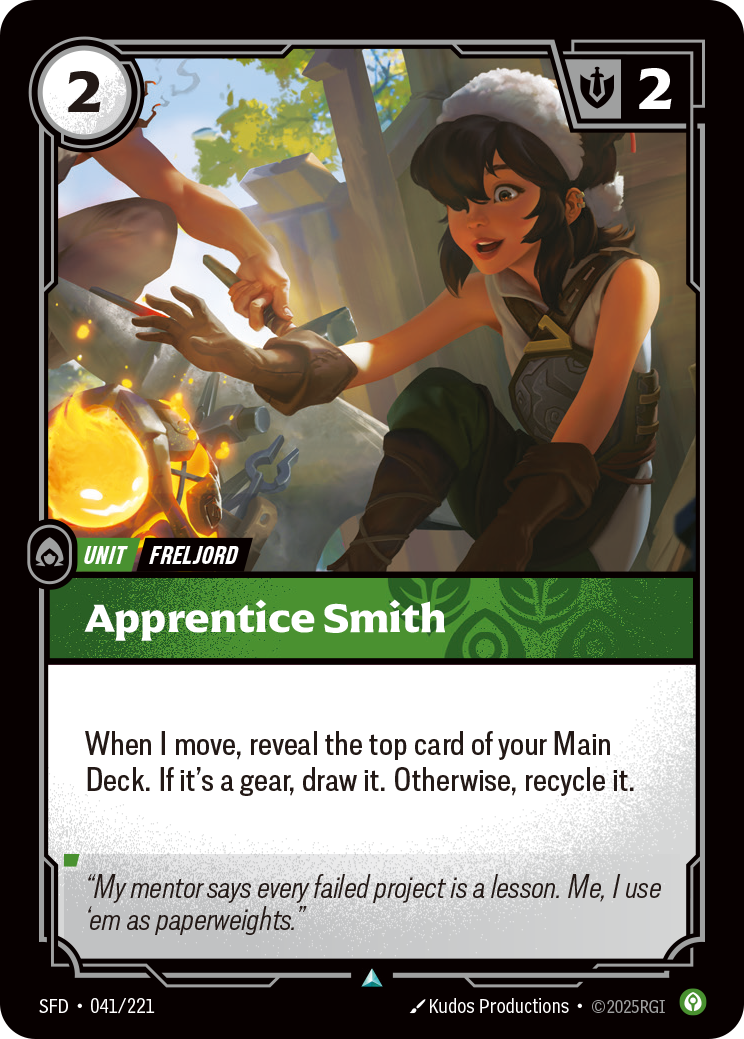 Riftbound Unit: Apprentice Smith