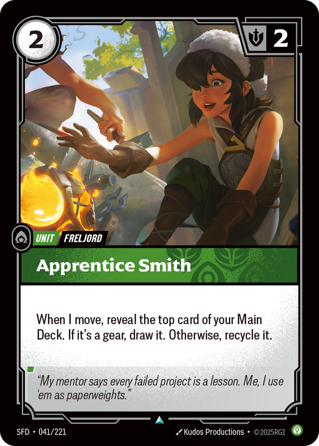 Riftbound Unit: Apprentice Smith