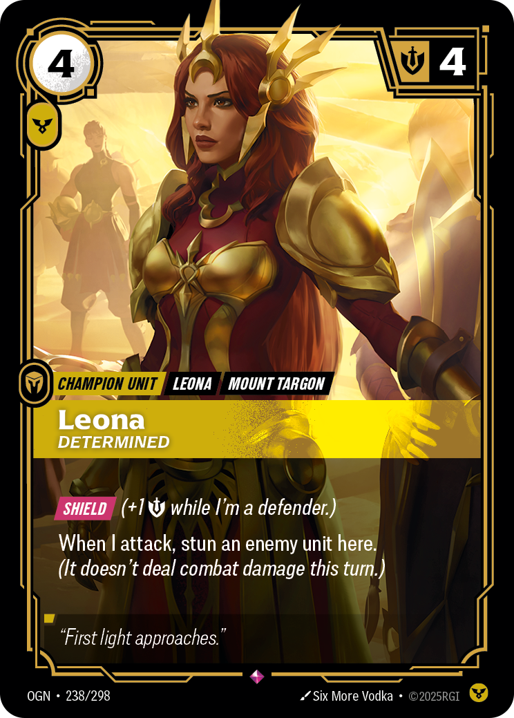 Riftbound Champion Unit: Leona