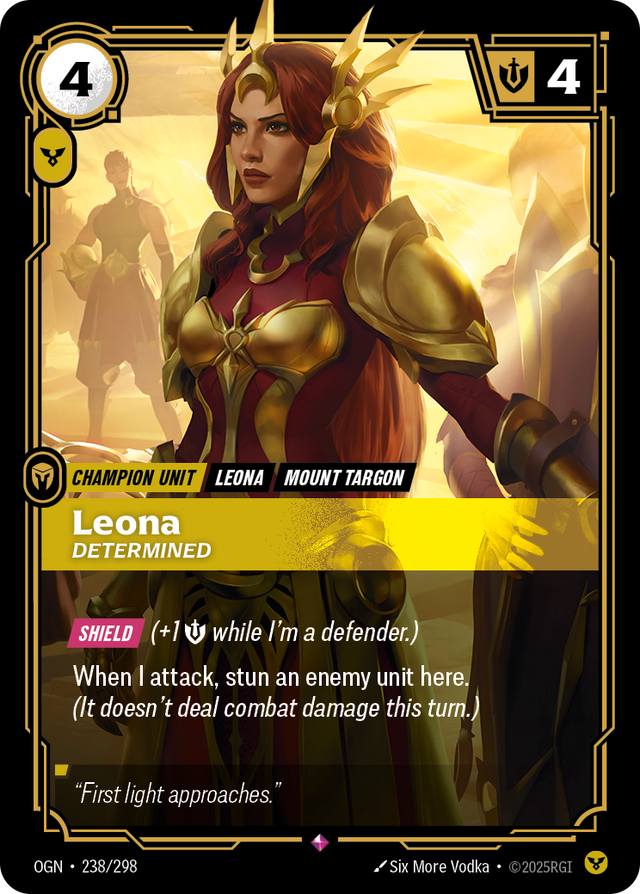 Riftbound Champion Unit: Leona
