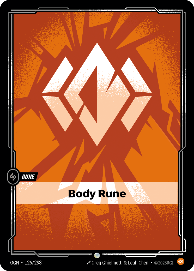 Riftbound Rune: Body Rune