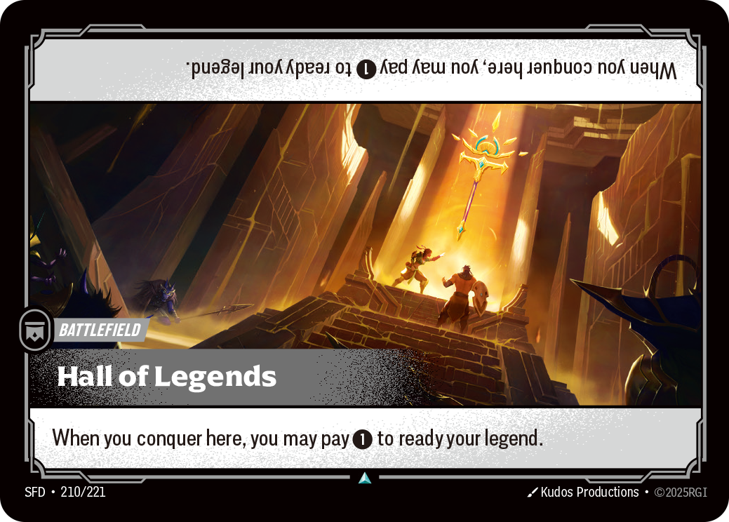 Riftbound Battlefield: Hall of Legends
