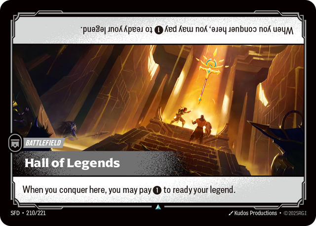 Riftbound Battlefield: Hall of Legends