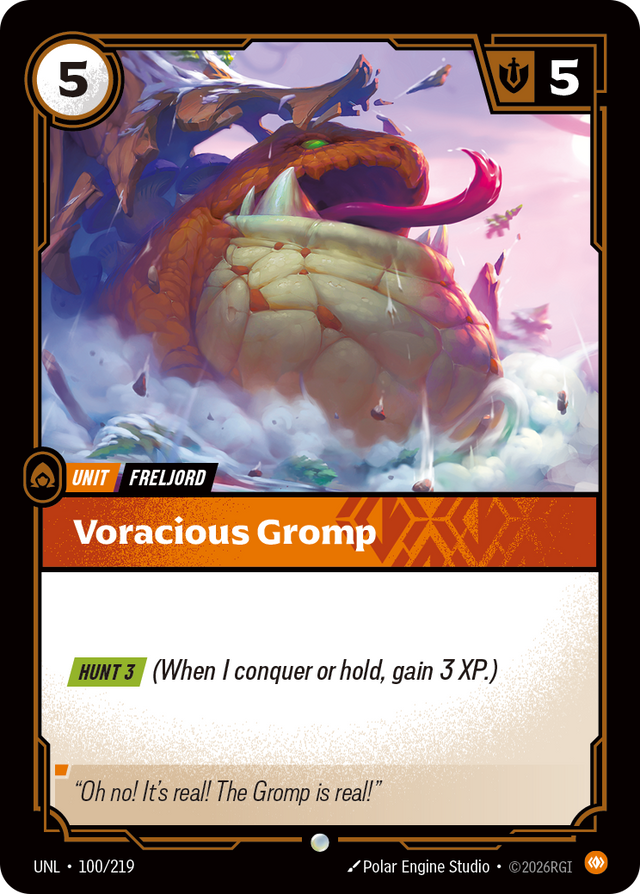 Riftbound Unit: Voracious Gromp