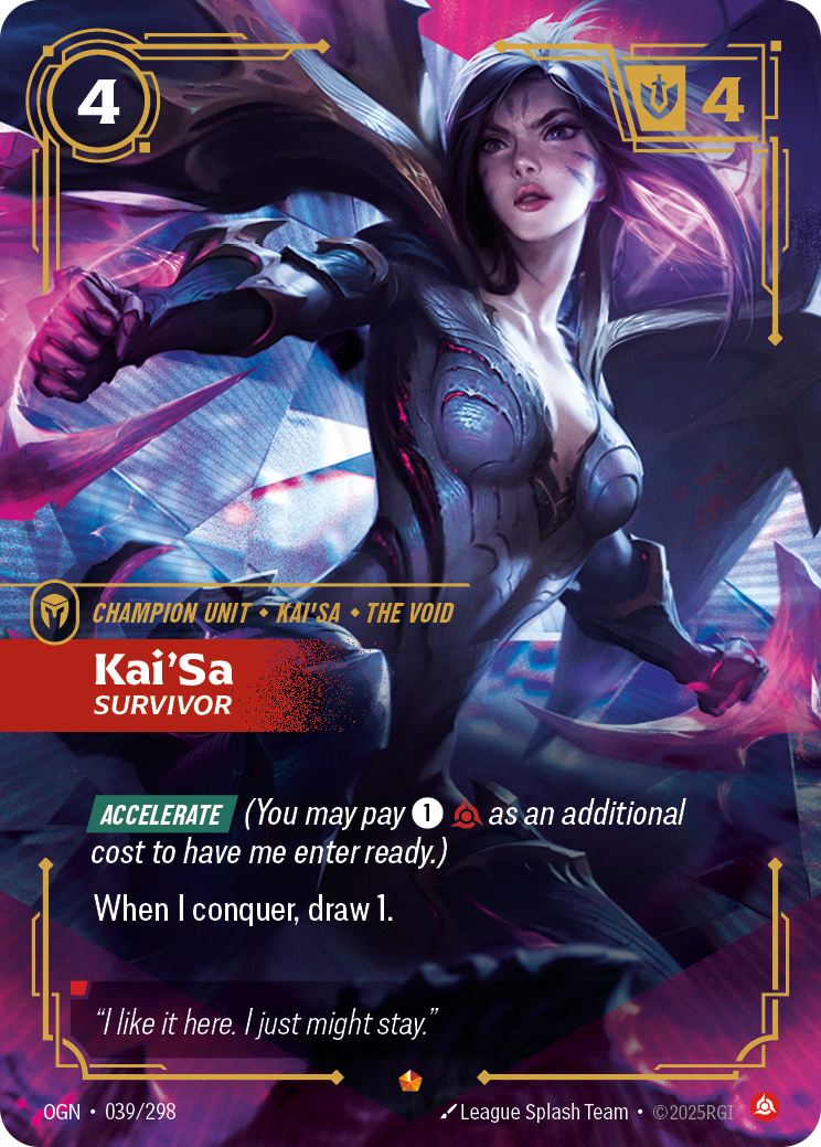 Riftbound Champion Unit: Kai'Sa