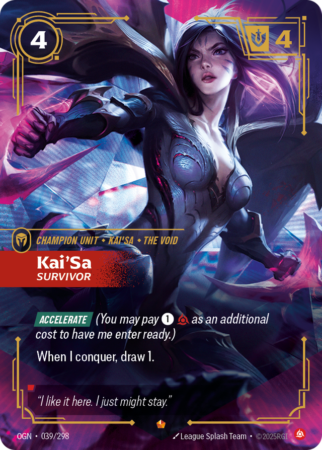 Riftbound Champion Unit: Kai'Sa