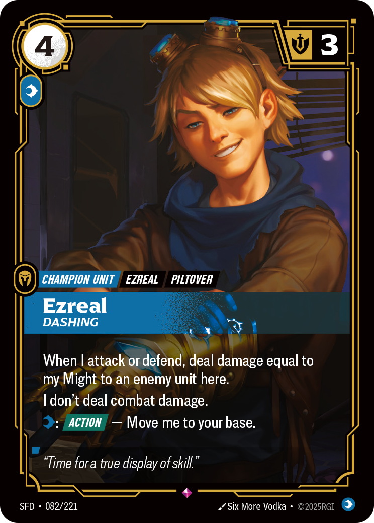 Riftbound Champion Unit: Ezreal