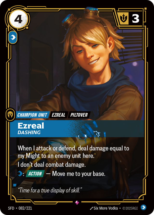 Riftbound Champion Unit: Ezreal