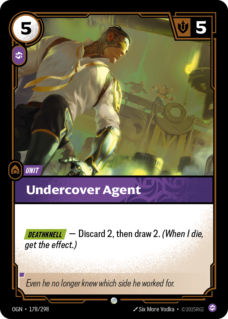 Riftbound Unit: Undercover Agent