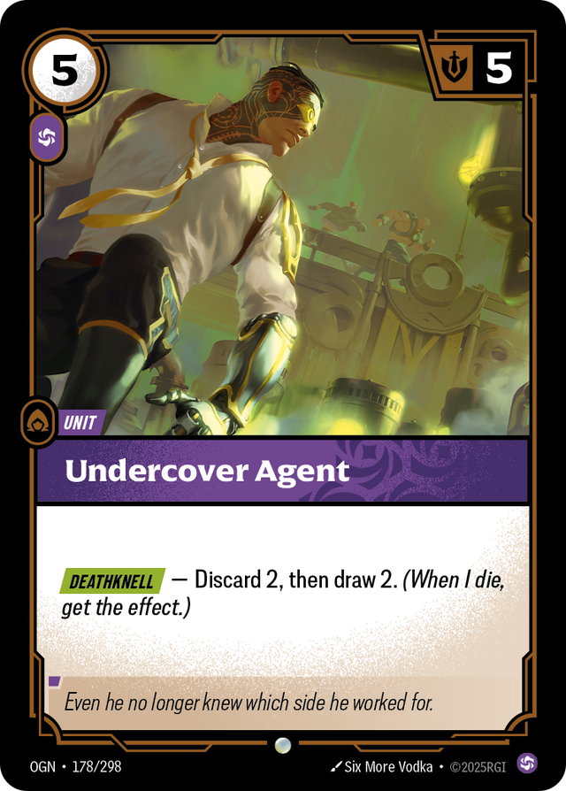 Riftbound Unit: Undercover Agent