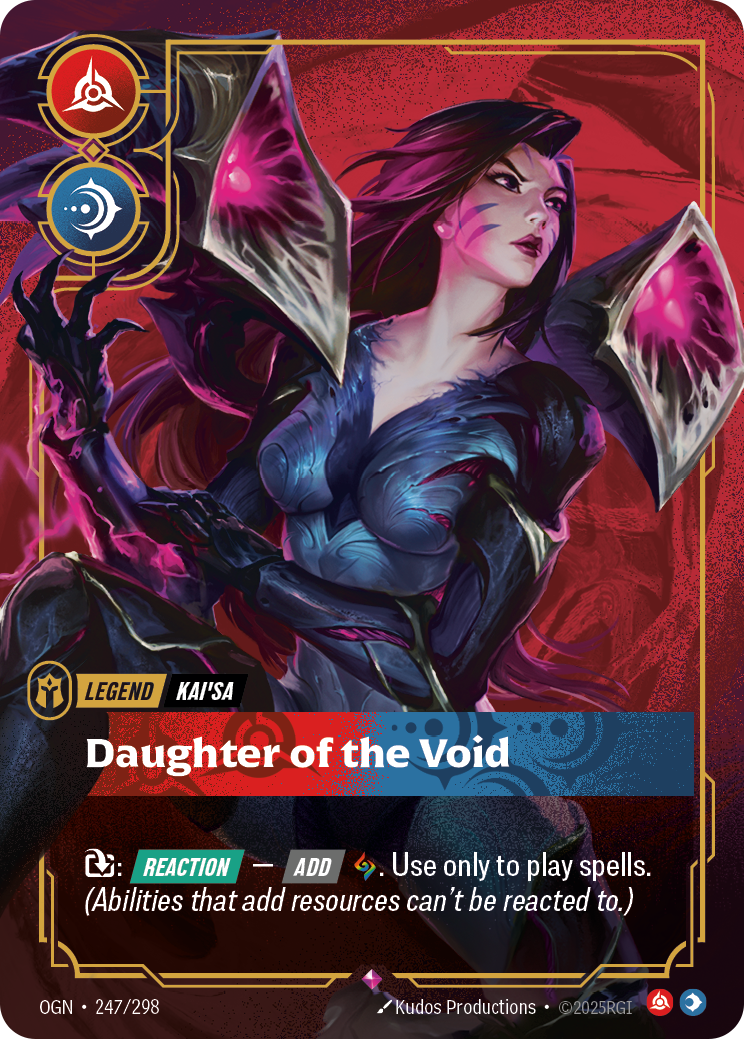 Riftbound Legend: Daughter of the Void