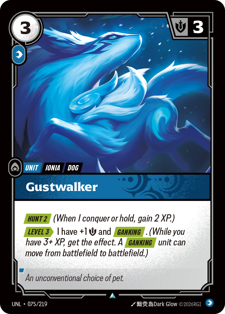 Riftbound Unit: Gustwalker