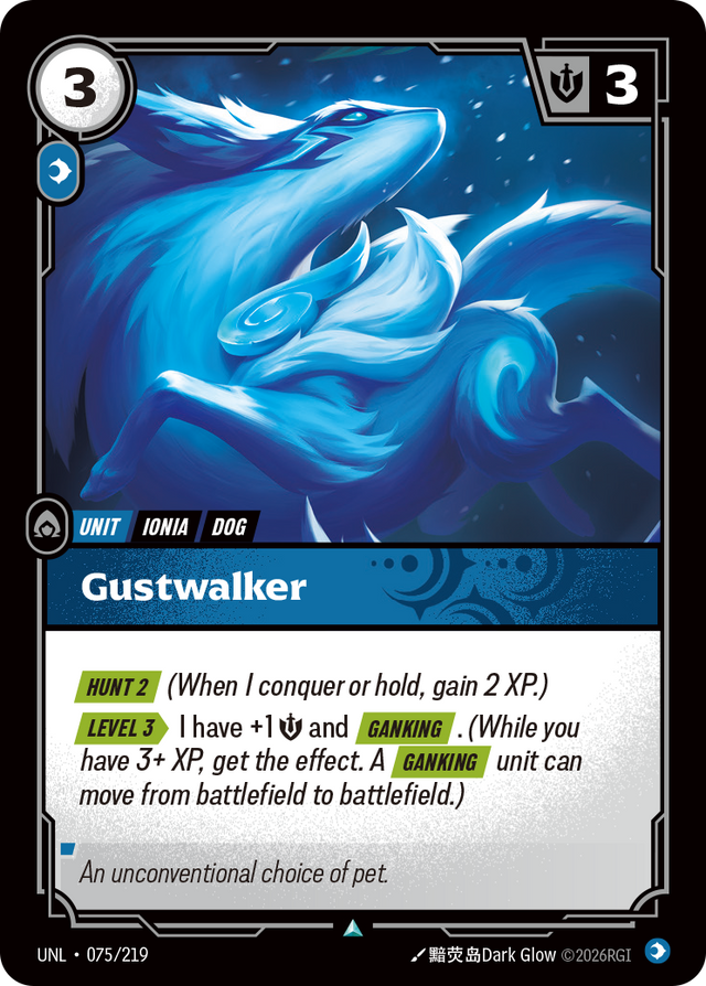 Riftbound Unit: Gustwalker