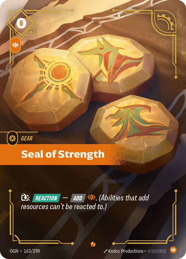 Riftbound Gear: Seal of Strength