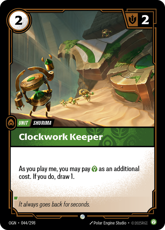 Riftbound Unit: Clockwork Keeper