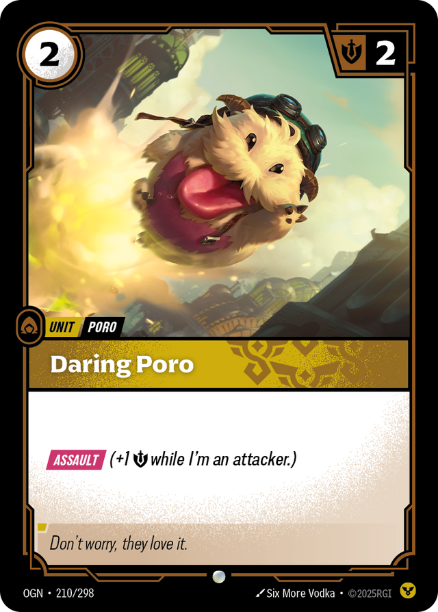 Riftbound Unit: Daring Poro