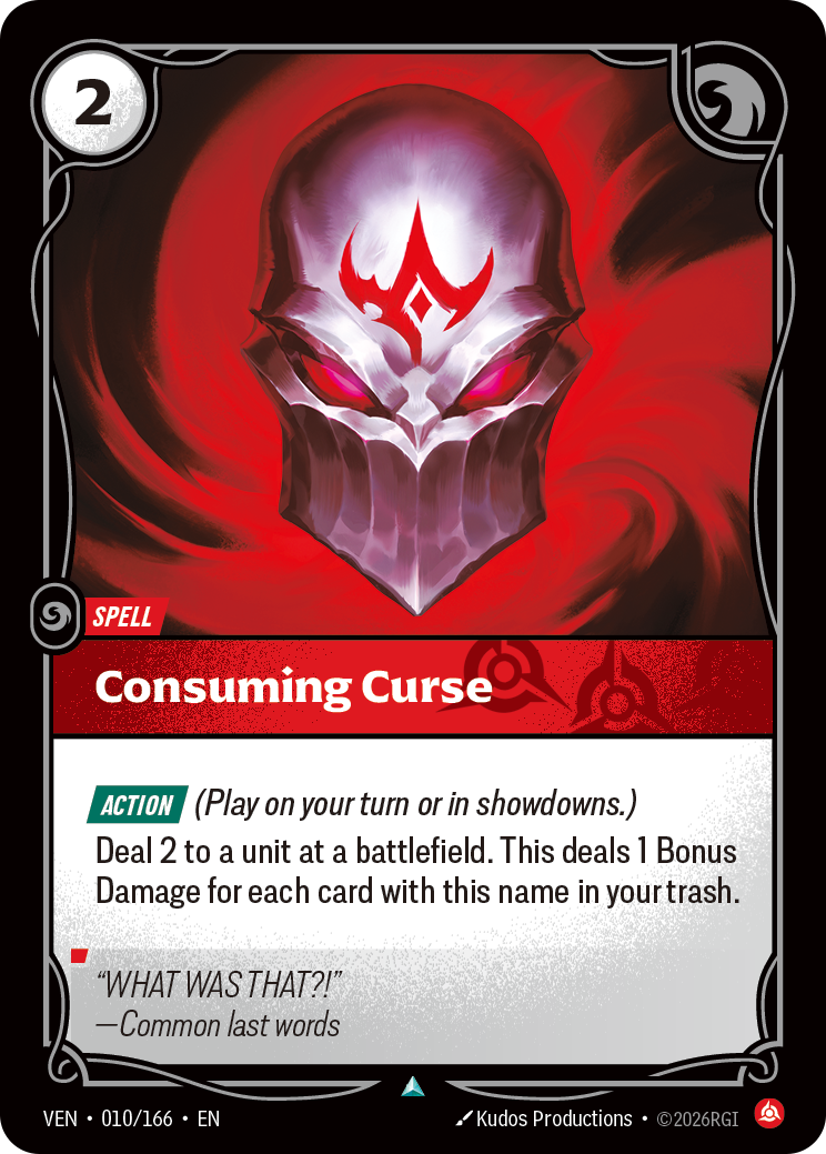 Riftbound Spell: Consuming Curse