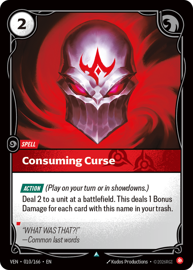 Riftbound Spell: Consuming Curse