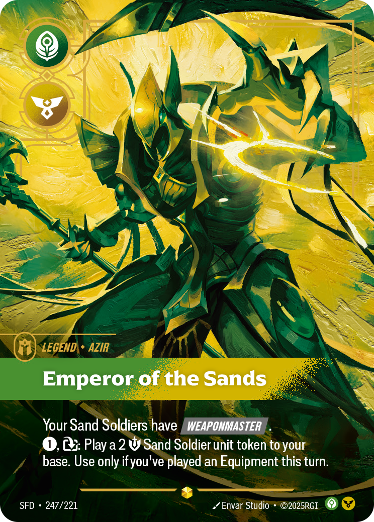 Riftbound Legend: Emperor of the Sands