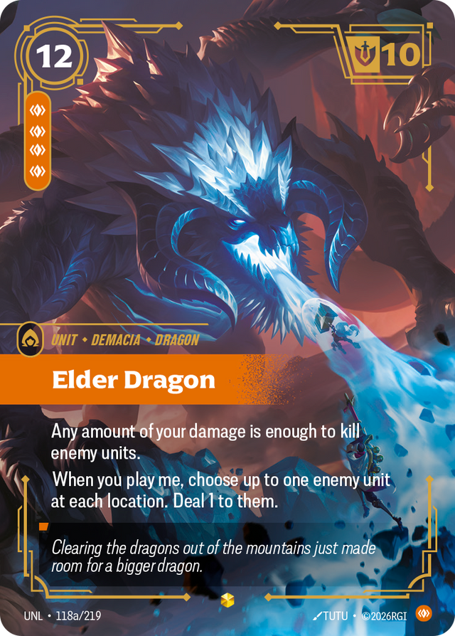 Riftbound Unit: Elder Dragon