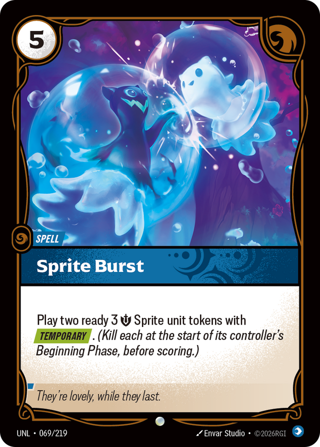 Riftbound Spell: Sprite Burst